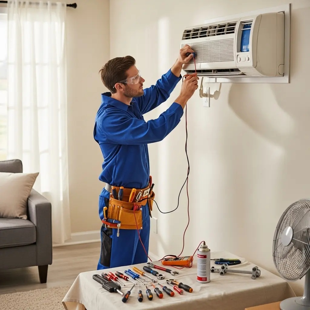 Gölmarmara Vaillant Vaillant klima gaz dolumu ve bakım – Enerji verimliliği artırıldı. - Teknik servis örneği